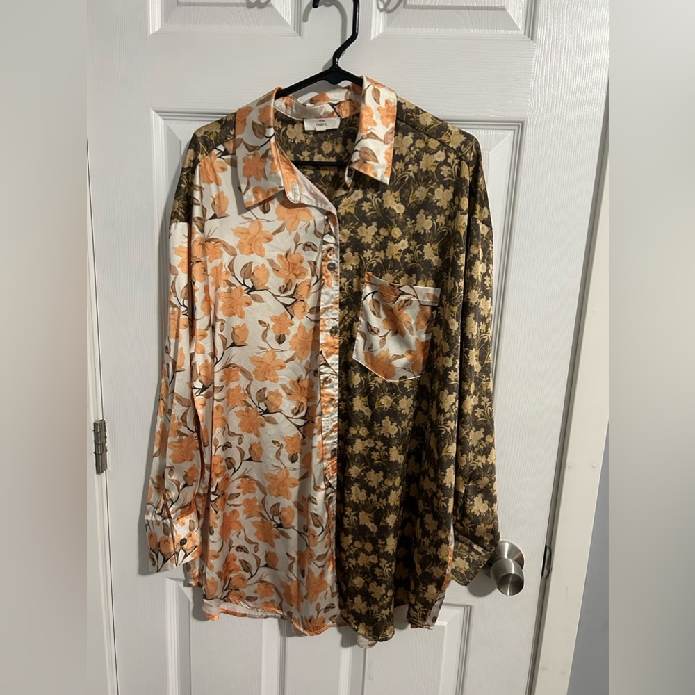 Flowy long sleeve top